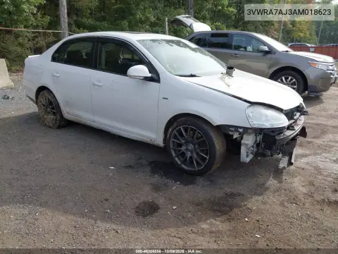 3VWRA7AJ3AM018623 — 2010 Volkswagen Jetta, Передняя часть, фото до ремонта