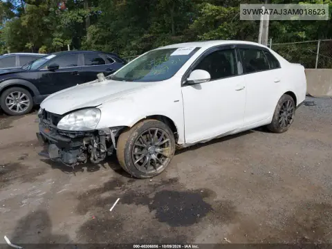 2010 Volkswagen Jetta Wolfsburg Edition VIN 3VWRA7AJ3AM018623 фото 2