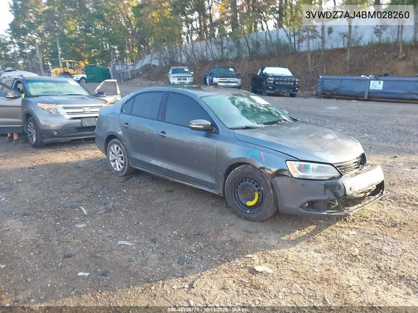 3VWDZ7AJ4BM028260 лот 46335778
