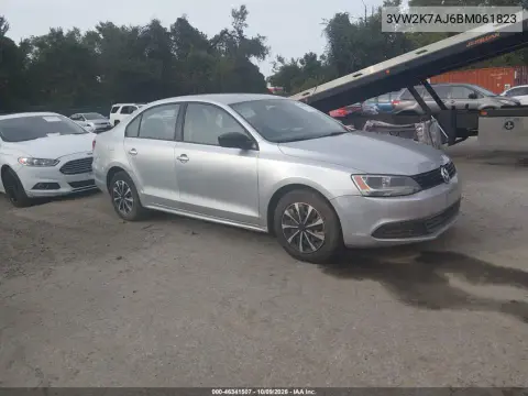 3VW2K7AJ6BM061823 — 2011 Volkswagen Jetta, Естественный износ, фото до ремонта