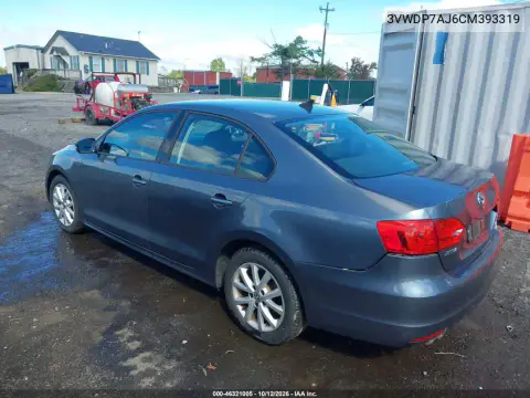 2012 Volkswagen Jetta 2.5L Se VIN 3VWDP7AJ6CM393319 фото 4