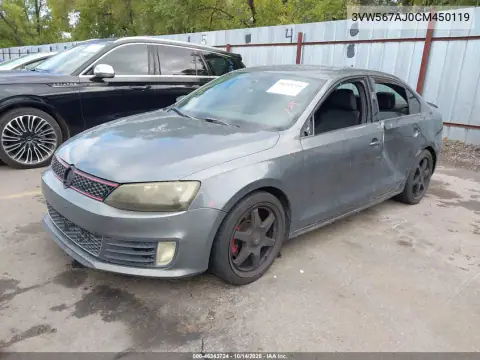 3VW567AJ0CM450119 — 2012 Volkswagen Jetta, фото 3 с аукциона IAAI, Левый бок