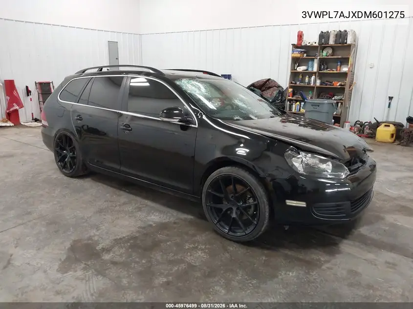 2013 Volkswagen Jetta Sportwagen 2.0L Tdi VIN 3VWPL7AJXDM601275 фото 1