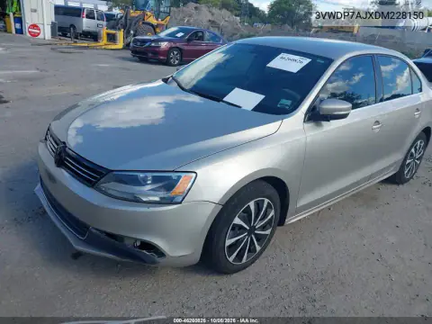 2013 Volkswagen Jetta 2.5L Se VIN 3VWDP7AJXDM228150 фото 3