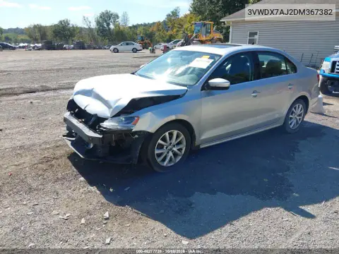 2013 Volkswagen Jetta 2.5L Se VIN 3VWDX7AJ2DM367382 фото 3