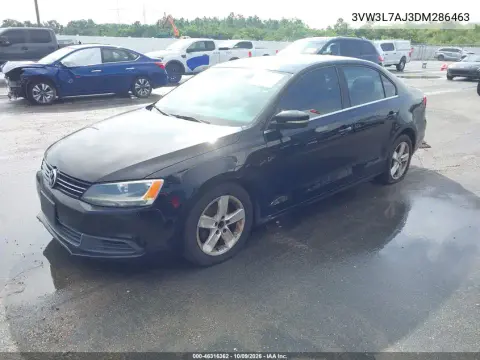 2013 Volkswagen Jetta 2.0L Tdi VIN 3VW3L7AJ3DM286463 фото 3