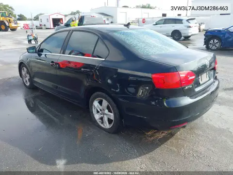 2013 Volkswagen Jetta 2.0L Tdi VIN 3VW3L7AJ3DM286463 фото 4
