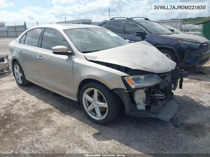 3VWLL7AJ9DM221830 Volkswagen Jetta 2013 — повреждение Передняя часть, фото до ремонта