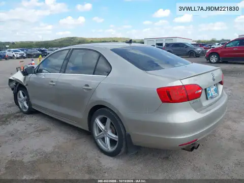 3VWLL7AJ9DM221830 — 2013 Volkswagen Jetta, фото 3 с аукциона IAAI, Передняя часть
