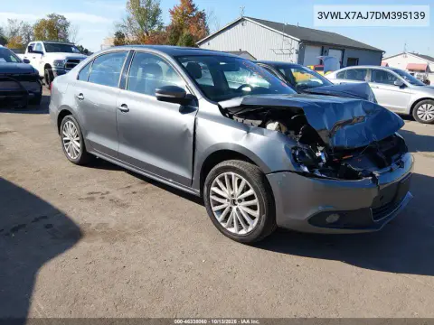 3VWLX7AJ7DM395139 — 2013 Volkswagen Jetta, Передняя часть, фото до ремонта