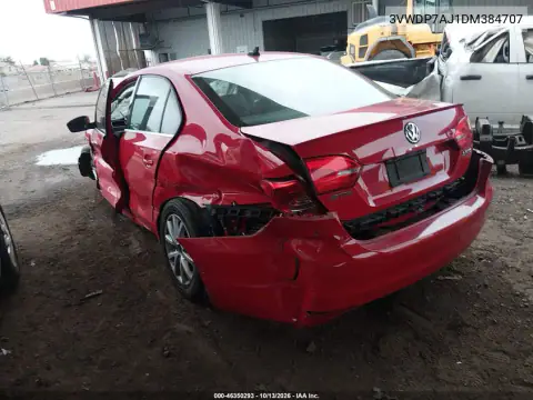 3VWDP7AJ1DM384707 — 2013 Volkswagen Jetta, фото 3 с аукциона IAAI, Передняя часть