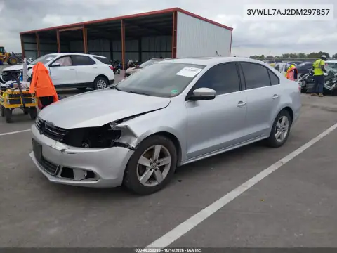 3VWLL7AJ2DM297857 — 2013 Volkswagen Jetta, фото 3 с аукциона IAAI, Передняя часть слева