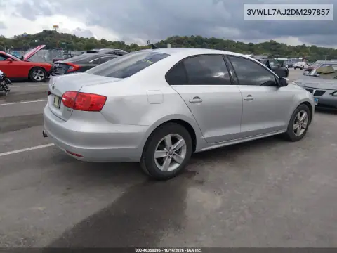 3VWLL7AJ2DM297857 — 2013 Volkswagen Jetta, фото 5 с аукциона IAAI, Передняя часть слева