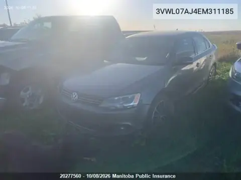 2014 Volkswagen Jetta 1.8 Tsi VIN 3VWL07AJ4EM311185 фото 2
