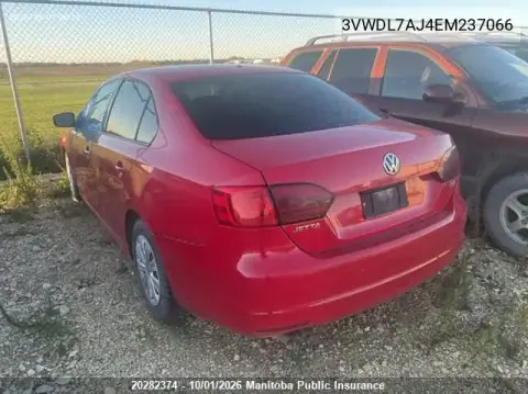 2014 Volkswagen Jetta 2.0 Tdi VIN 3VWDL7AJ4EM237066 фото 3