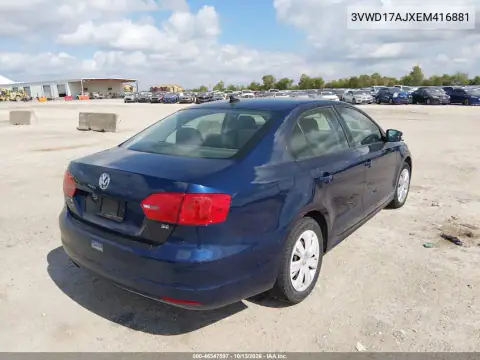 3VWD17AJXEM416881 — 2014 Volkswagen Jetta, фото 5 с аукциона IAAI, Передняя часть
