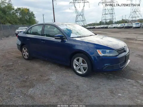 3VWLL7AJ7EM275614 — 2014 Volkswagen Jetta, Естественный износ, фото до ремонта