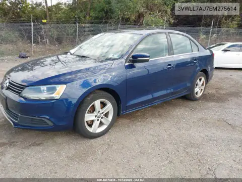 3VWLL7AJ7EM275614 — 2014 Volkswagen Jetta, фото 2 с аукциона IAAI, Естественный износ