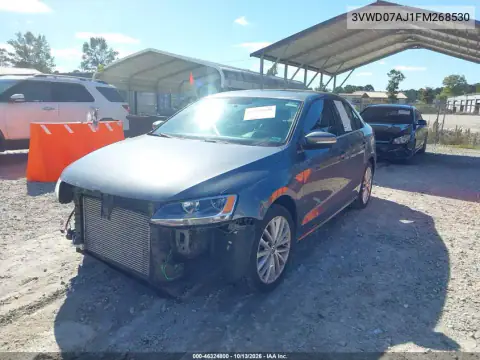 3VWD07AJ1FM268530 — 2015 Volkswagen Jetta, фото 3 с аукциона IAAI, Передняя часть