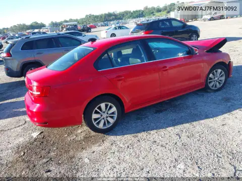 3VWD07AJ7FM319092 — 2015 Volkswagen Jetta, фото 5 с аукциона IAAI, Передняя часть