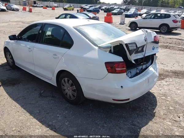3VW167AJ3GM417345 — 2016 Volkswagen Jetta, фото 3 с аукциона IAAI, Задняя часть