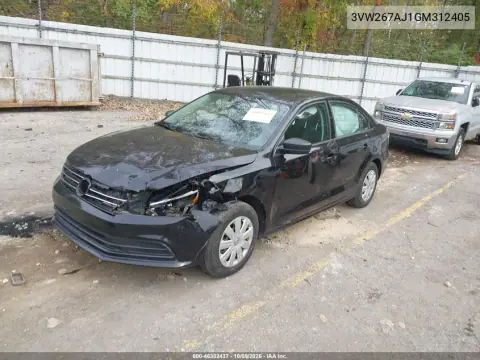 2016 Volkswagen Jetta 1.4T S VIN 3VW267AJ1GM312405 фото 3