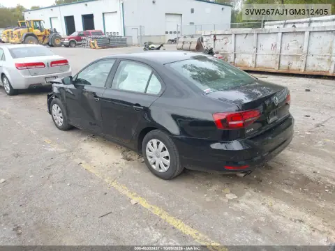 2016 Volkswagen Jetta 1.4T S VIN 3VW267AJ1GM312405 фото 4