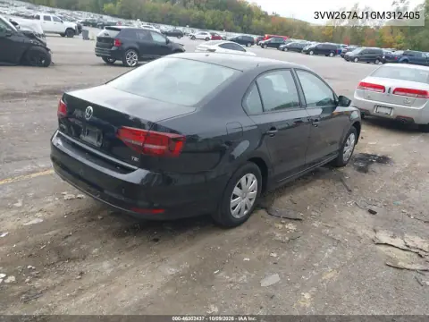 2016 Volkswagen Jetta 1.4T S VIN 3VW267AJ1GM312405 фото 5