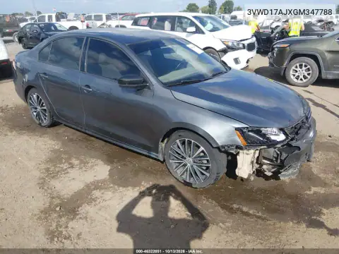 3VWD17AJXGM347788 — 2016 Volkswagen Jetta, Передняя часть, фото до ремонта