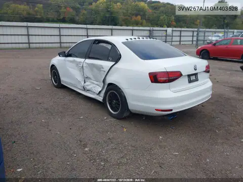 3VW267AJ1GM403528 — 2016 Volkswagen Jetta, фото 4 с аукциона IAAI, Не указано