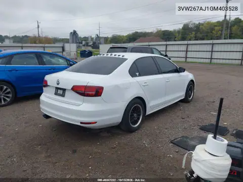3VW267AJ1GM403528 — 2016 Volkswagen Jetta, фото 5 с аукциона IAAI, Не указано