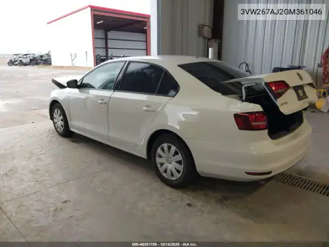 3VW267AJ2GM361046 — 2016 Volkswagen Jetta, фото 3 с аукциона IAAI, Передняя часть