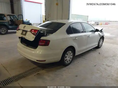 3VW267AJ2GM361046 — 2016 Volkswagen Jetta, фото 4 с аукциона IAAI, Передняя часть