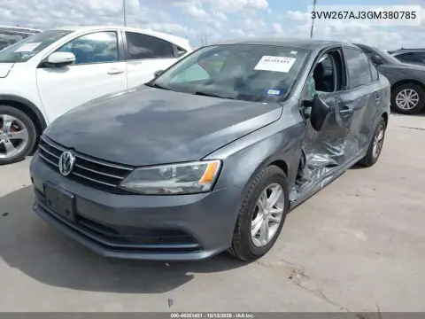 3VW267AJ3GM380785 — 2016 Volkswagen Jetta, фото 3 с аукциона IAAI, Боковая часть