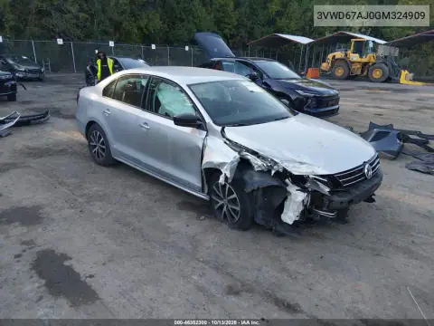 3VWD67AJ0GM324909 — 2016 Volkswagen Jetta, Передняя часть, фото до ремонта