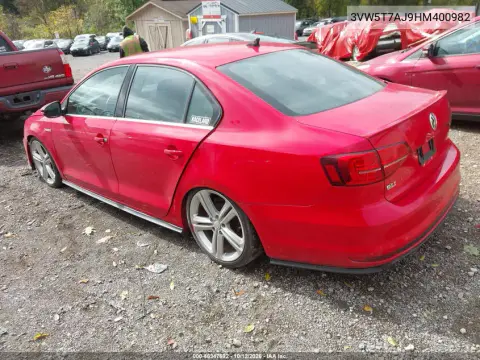 3VW5T7AJ9HM400982 — 2017 Volkswagen Jetta, Естественный износ, фото до ремонта