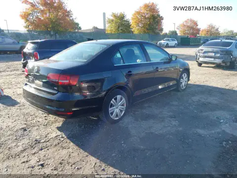 2017 Volkswagen Jetta 1.4T S VIN 3VW2B7AJ1HM263980 фото 4