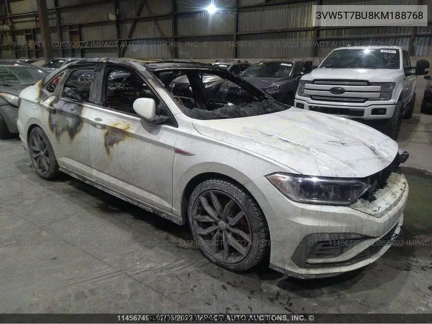 2019 Volkswagen Jetta Gli/35Th Anniversary Edit VIN 3VW5T7BU8KM188768 фото 1