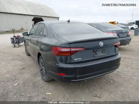 2019 Volkswagen Jetta Sel VIN 3VWE57BU7KM263986 фото 4