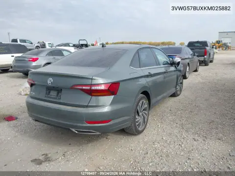 2019 Volkswagen Jetta Sel Premium VIN 3VWG57BUXKM025882 фото 4