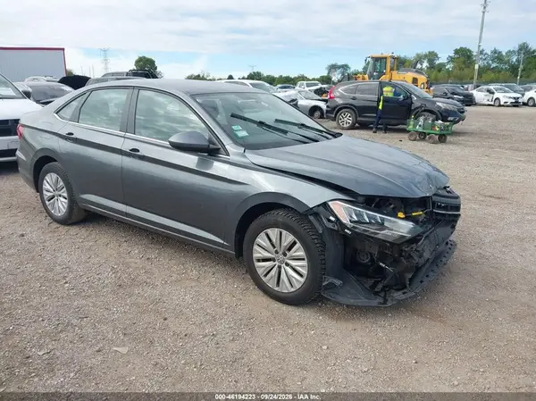 3VWC57BU1KM088495 — 2019 Volkswagen Jetta, Передняя часть (Front End), фото до ремонта