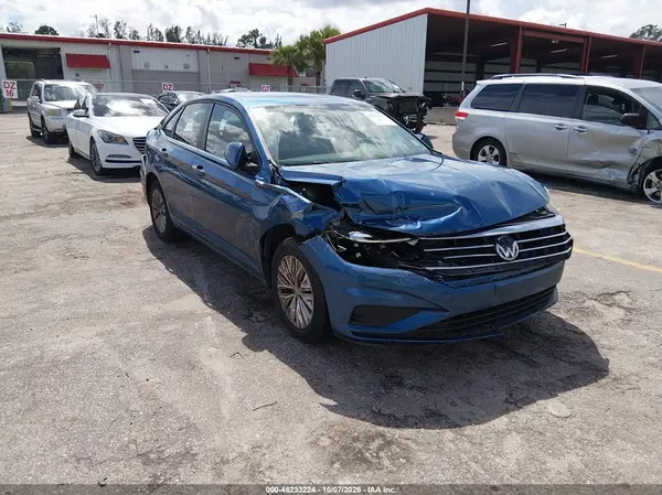 3VWCB7BU1KM167853 — 2019 Volkswagen Jetta, Передняя часть (Front End), фото до ремонта