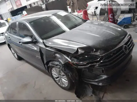 2019 Volkswagen Jetta 1.4T R-Line/1.4T S/1.4T Se VIN 3VWC57BU3KM200293 фото 1