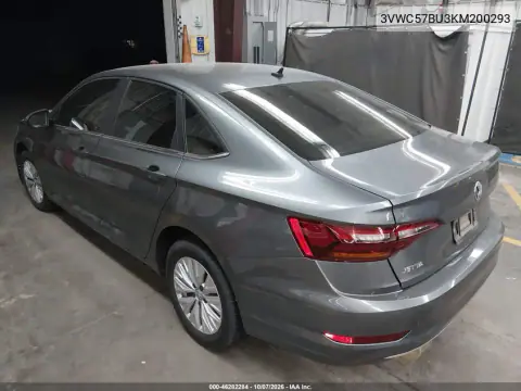 2019 Volkswagen Jetta 1.4T R-Line/1.4T S/1.4T Se VIN 3VWC57BU3KM200293 фото 3