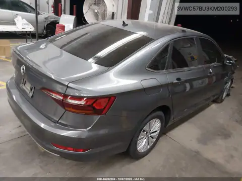 2019 Volkswagen Jetta 1.4T R-Line/1.4T S/1.4T Se VIN 3VWC57BU3KM200293 фото 4
