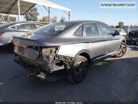 3VWGB7BU4KM176547 — 2019 Volkswagen Jetta, фото 5 с аукциона IAAI, Повреждения со всех сторон