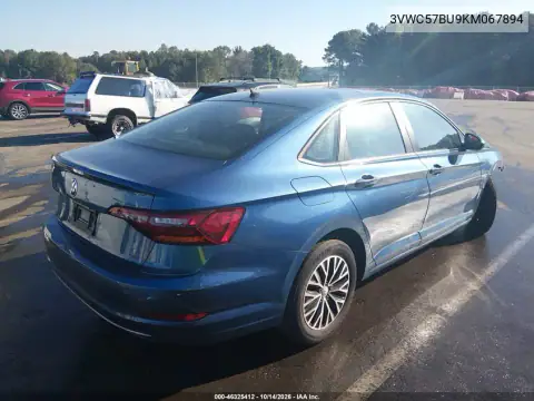3VWC57BU9KM067894 — 2019 Volkswagen Jetta, Передняя часть, фото до ремонта