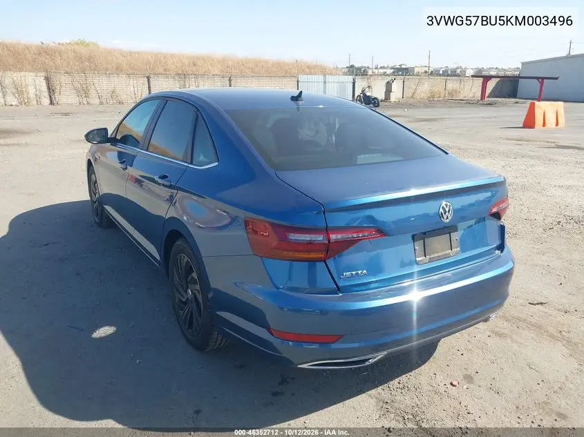 2019 Volkswagen Jetta 1.4T Sel Premium VIN 3VWG57BU5KM003496 фото 4