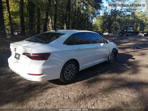 2020 Volkswagen Jetta 1.4T R-Line/1.4T S/1.4T Se VIN 3VWC57BU8LM104418 фото 5