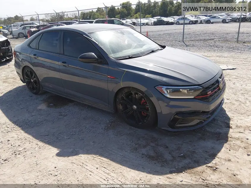 2021 Volkswagen Jetta Gli 2.0T Autobahn/2.0T S VIN 3VW6T7BU4MM086312 фото 2